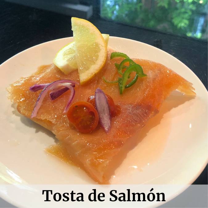 Tosta de Salmón