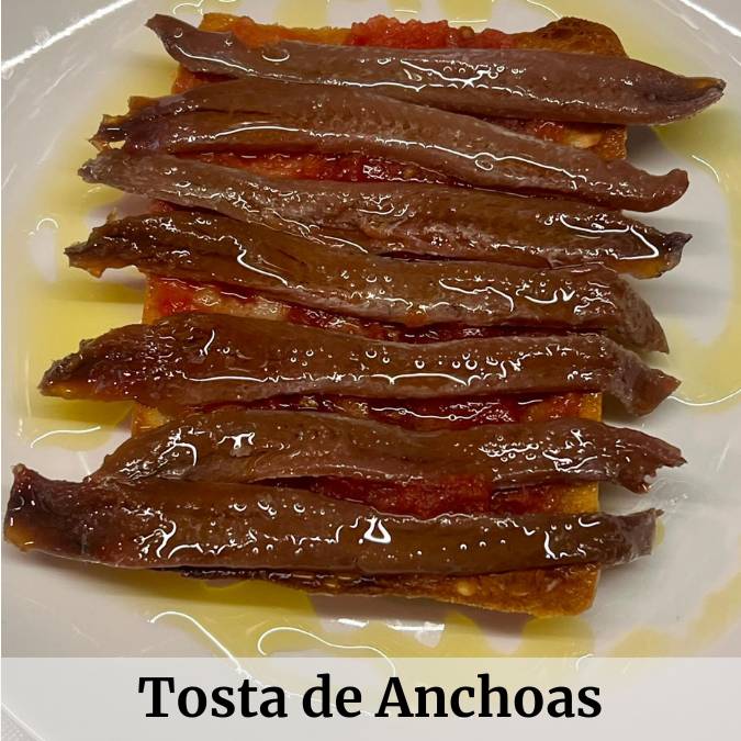 Tosta de Anchoas